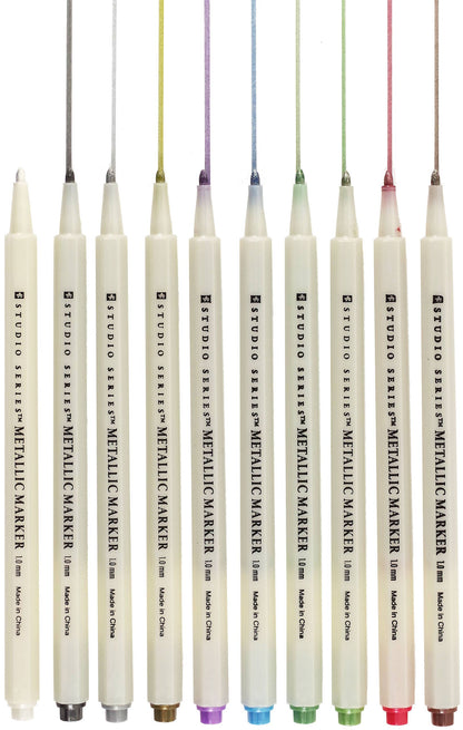 Studio Series Metallic Markers Set