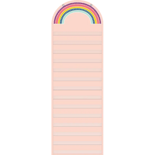 Oh Happy Day Rainbow 14 Pocket Chart