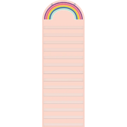Oh Happy Day Rainbow 14 Pocket Chart
