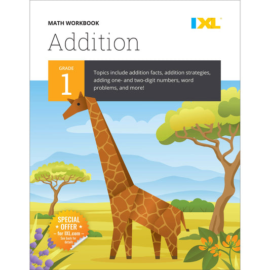 Carson Dellosa Education - Grade 1 Addition Workbook (IXL Workbooks)