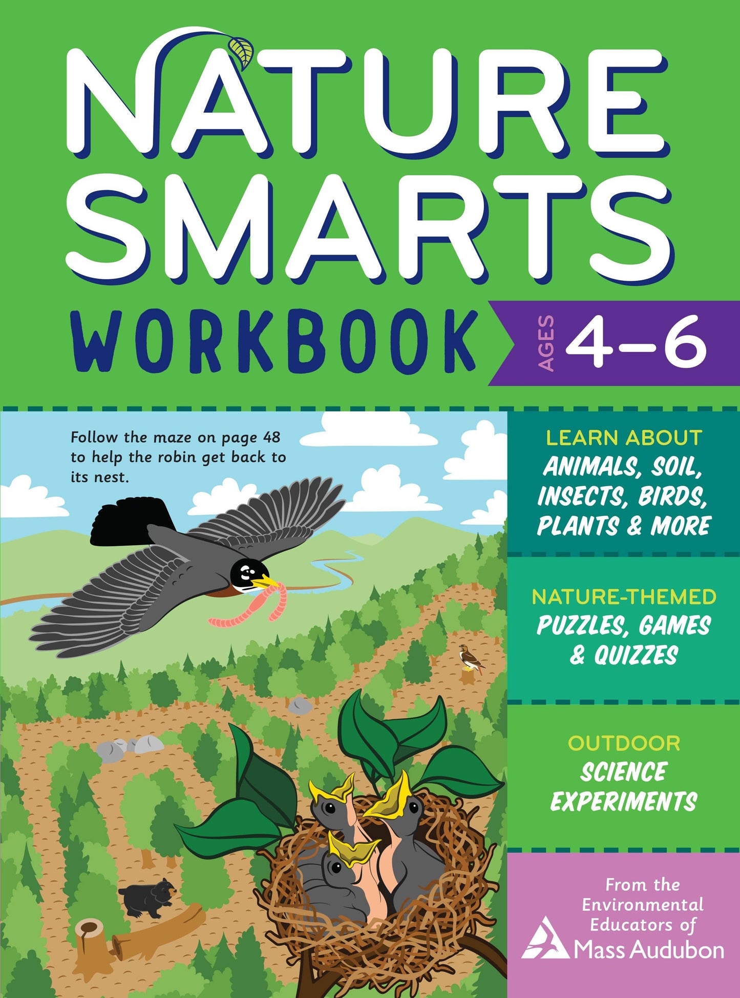 Nature Smarts Workbook, Ages 4â€“6