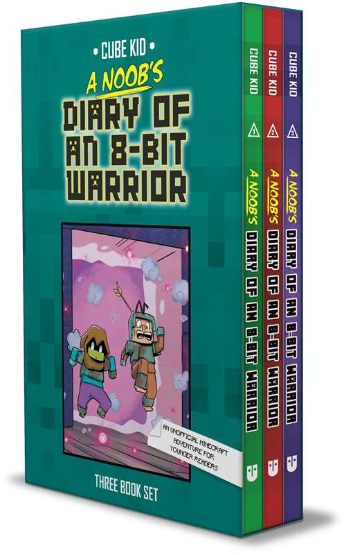 Noob's Diary of an 8-Bit Warrior Box Set by Cube Kid: Paperback; 288 pages / English