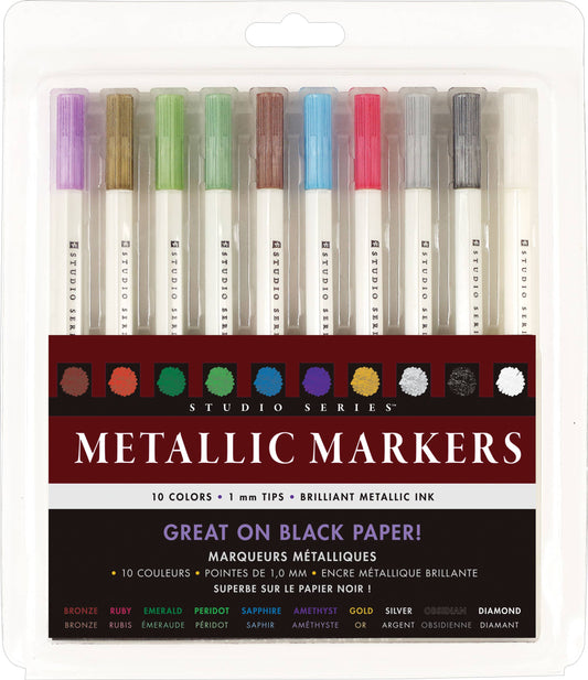 Studio Series Metallic Markers Set