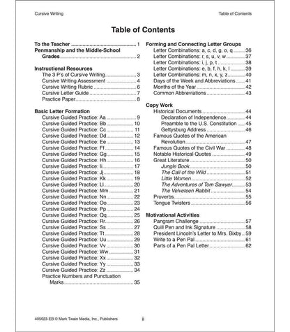 Carson Dellosa Education - Cursive Writing: Instruction, Practice, Reinforce, Gr 4-9