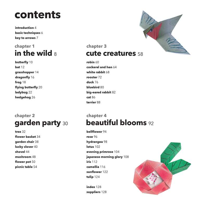 Simon & Schuster - Origami Garden by Mari Ono: Paperback; 128 pages / English