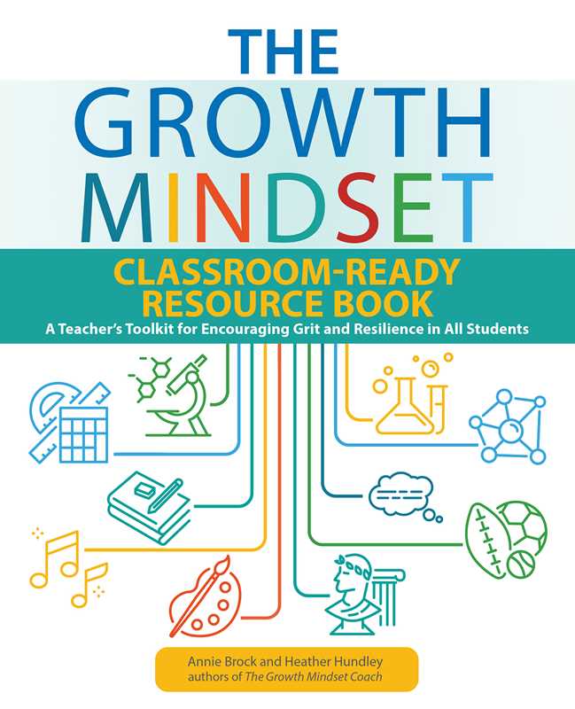 Growth Mindset Classroom-Ready Resource Book by Annie Brock: Paperback; 144 pages / English
