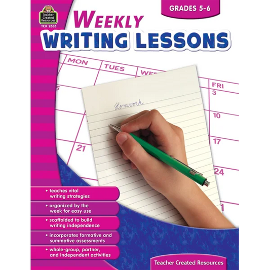 Weekly Writing Lessons Grades 5-6