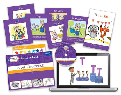 Hooked on Phonics Learn to Read - Level 3 by: Paperback; 78 pages / English