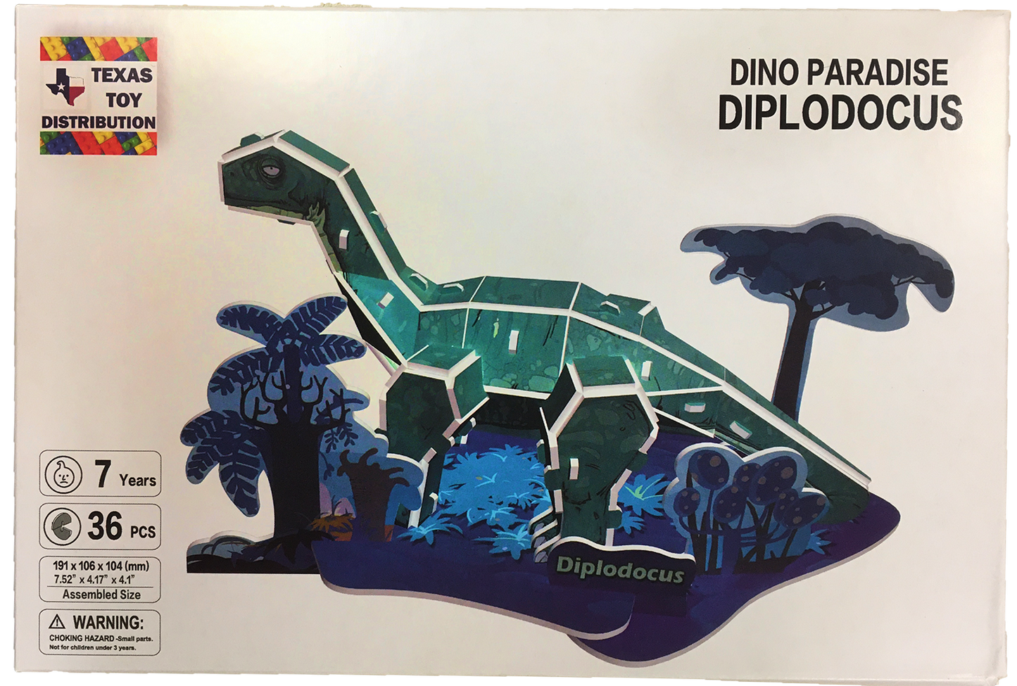 Dinosaur 3D Puzzles EPS Foam Puzzle Sets, Six Types - Random