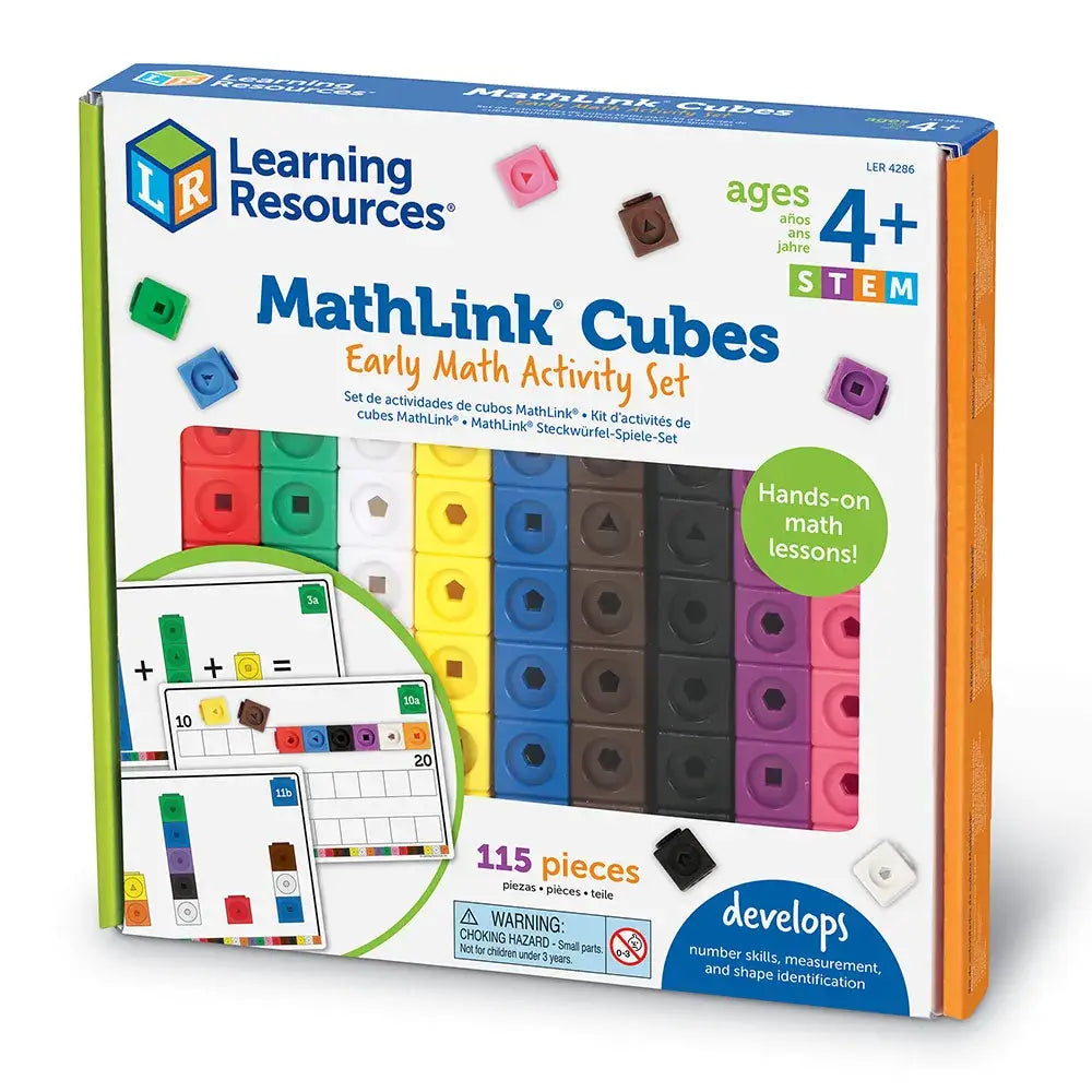 Mathlink Cubes Early Math Activity Set