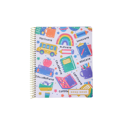 School Daze - WEEKLY Everyone™ Planner by BERTEAU & Co.