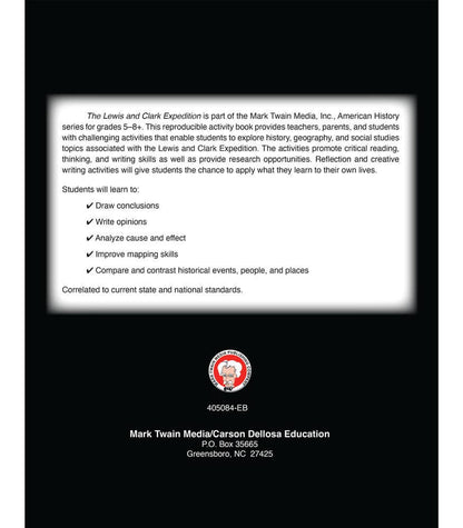 Carson Dellosa Education - Lewis and Clark Expedition Workbook