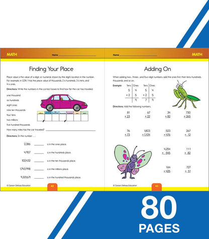 Carson Dellosa Education - Quick Skills Fourth Grade Workbook