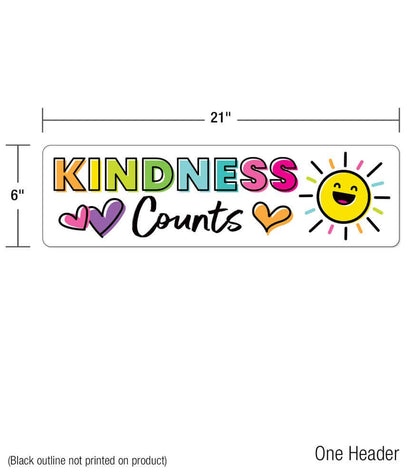 Carson Dellosa Education - Kind Vibes Kindness Counts Mini Bulletin Board Set