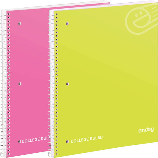 Spiral Notebook 1-Subject CR 70 Ct. - Blue