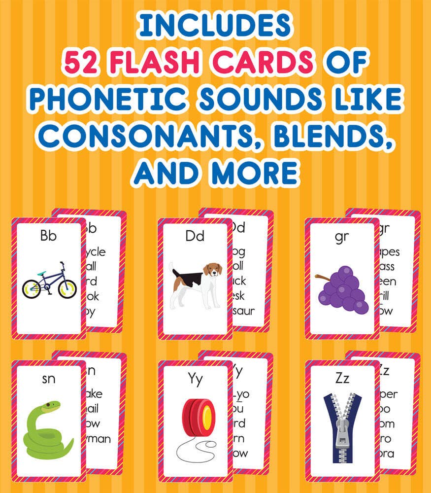 Carson Dellosa Education - Phonics Flash Cards