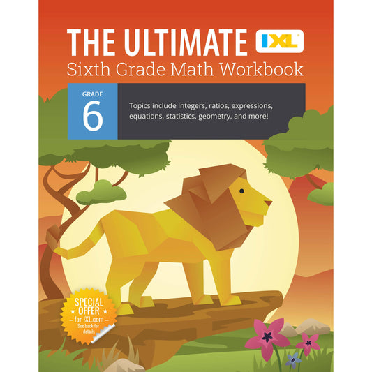 Ultimate Grade 6 Math Workbook