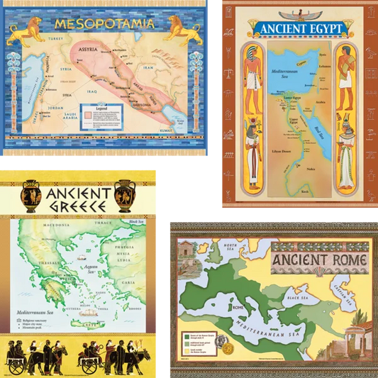 Ancient Civilizations Bulletin Board Display Set