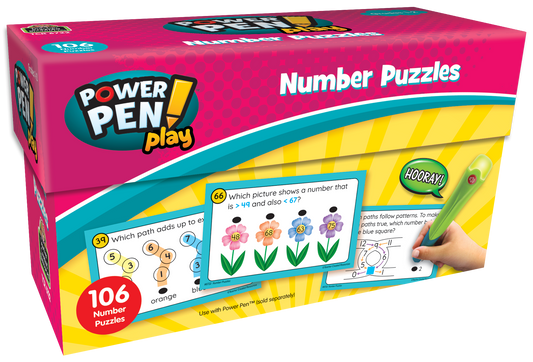 Teacher Created Resources - Power Pen® Play: Number Puzzles (Gr. 1–2)