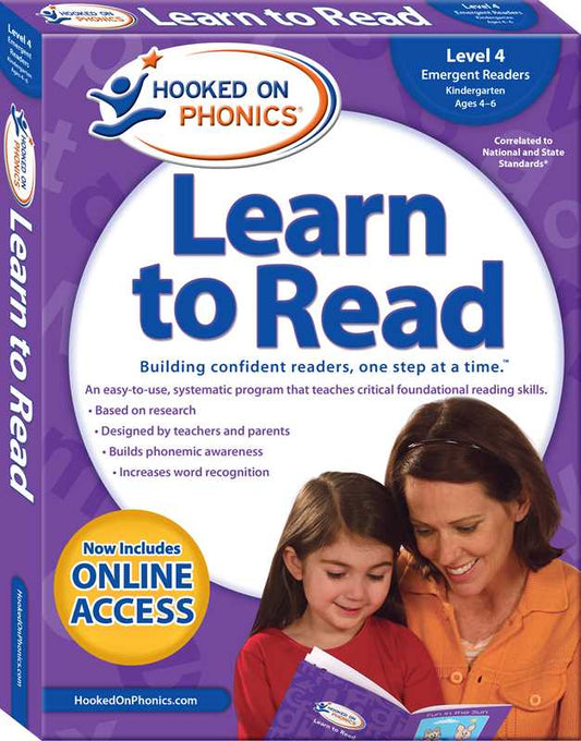 Hooked on Phonics Learn to Read - Level 4 by: Paperback; 82 pages / English