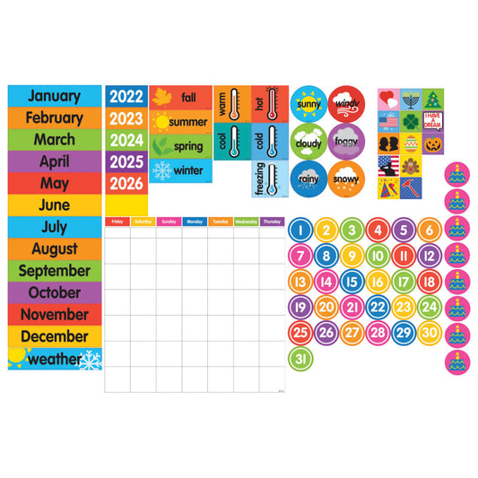 MAGNET TOOLS GIANT MAGNETIC CALENDAR SET