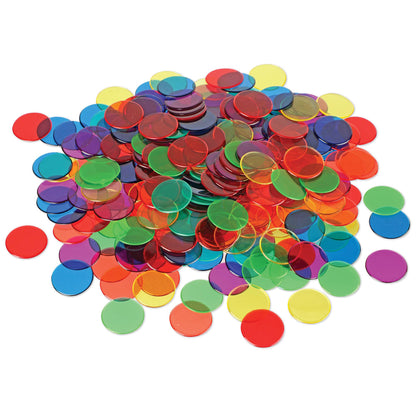 Transparent Counters, Set of 250