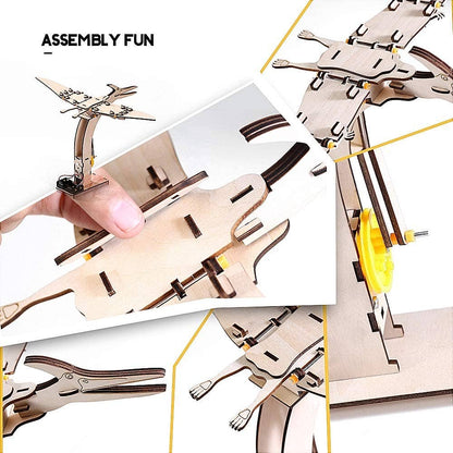 Pterosaur DIY Electric Puzzle Assembly STEM Kit - 82 pcs