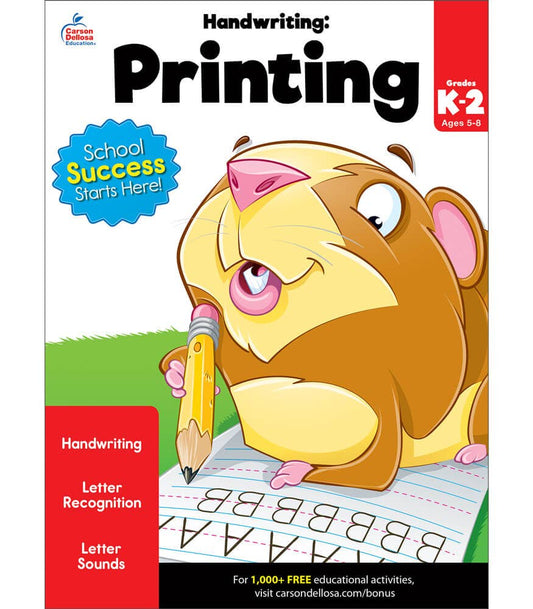 Carson Dellosa Education - Handwriting: Printing Workbook