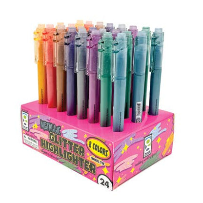 METALLIC GLITTER HIGHLIGHTER    24/DSP