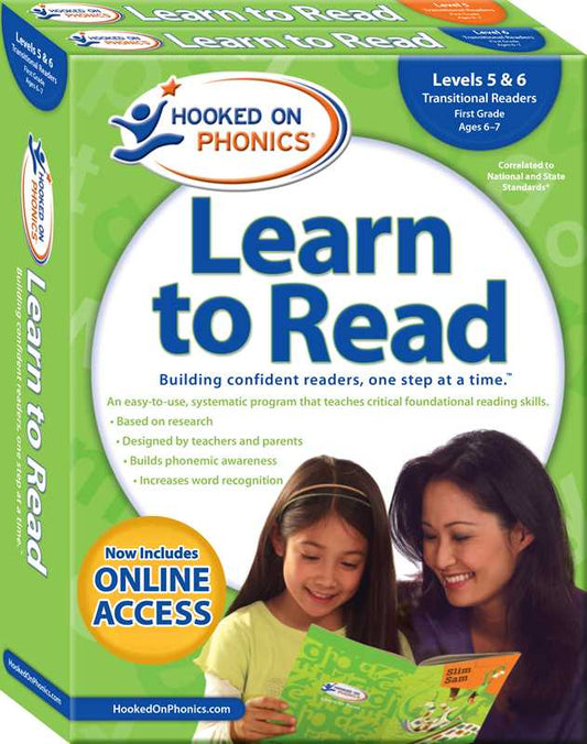 Hooked on Phonics Learn to Read - Levels 5&6 Complete by: Paperback; 128 pages / English