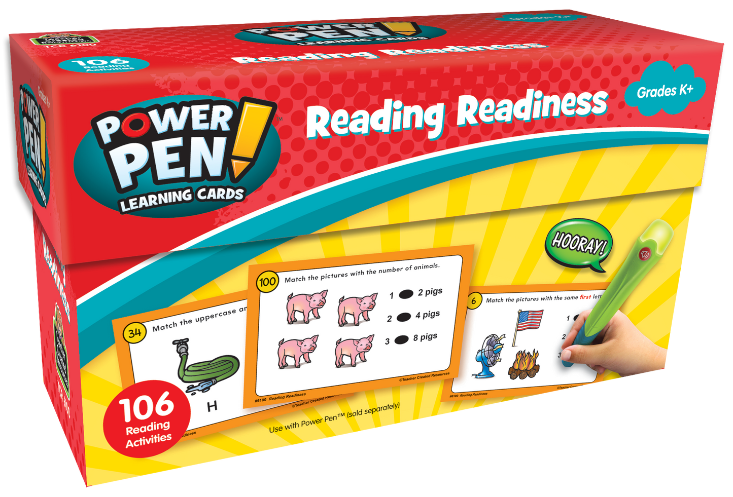 Teacher Created Resources - Power Pen® Learning Cards: Reading Readiness