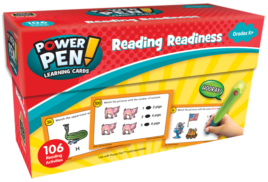 Teacher Created Resources - Power Pen® Learning Cards: Reading Readiness