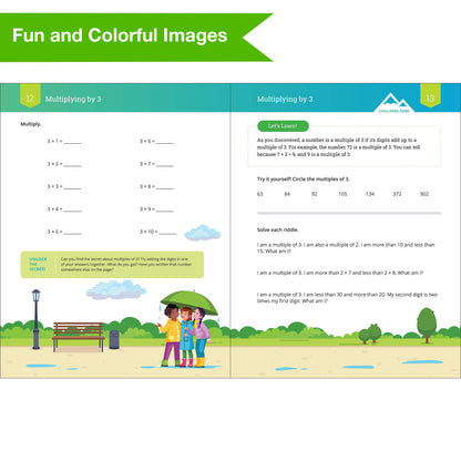 Carson Dellosa Education - IXL Math Workbook: Grade 3 Multiplication