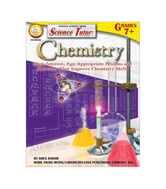 Carson Dellosa Education - Science Tutor: Chemistry, Grades 7 - 12