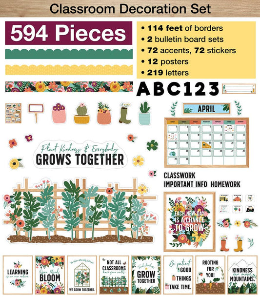 Carson Dellosa Education - GROW TOGETHER DECOR BUNDLE