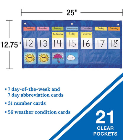Carson Dellosa Education - Weekly Calendar with Weather