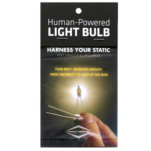 Human Powered Light Bulb | Compact Curiosities 