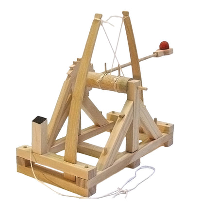 Make a Catapult KitWooden Engineering Model Building Kit