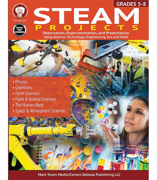 Carson Dellosa Education - STEAM Projects Workbook