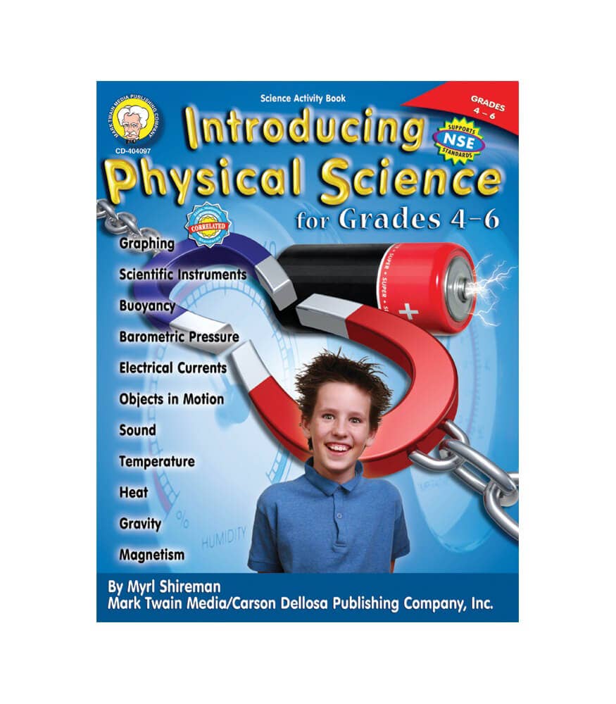 Carson Dellosa Education - Introducing Physical Science, Grades 4 - 6