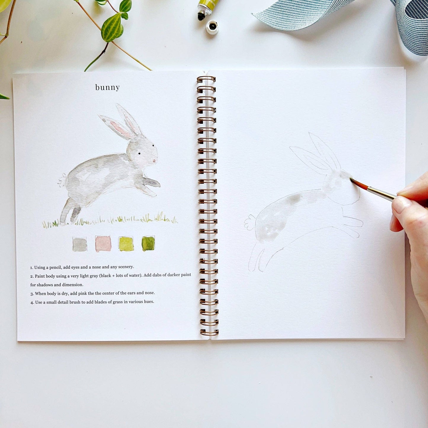 Emily Lex Studio Watercolor Workbook "Animals"