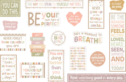 Terrazzo Tones Mini Bulletin Board Set