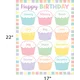 Pastel Pop Happy Birthday Chart