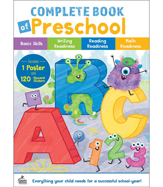 Carson Dellosa Education - Complete Book of Preschool