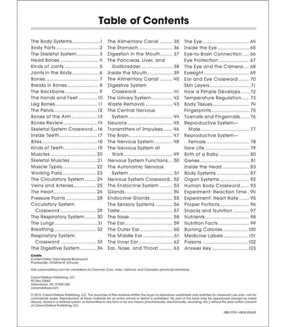Carson Dellosa Education - Human Body