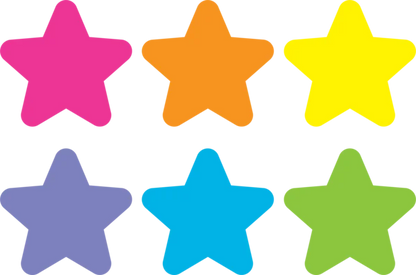 Spot On Carpet Markers Bright Stars - 4"