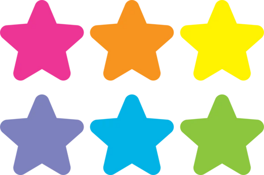 Spot On Carpet Markers Bright Stars - 4"