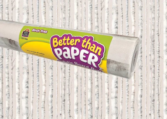 Better Than Paper Bulletin Board Roll - Birch Trees