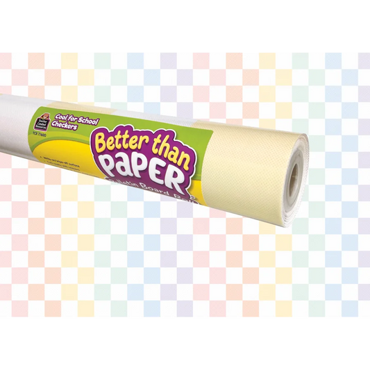 Better Than Paper Bulletin Board Roll - Cool for School Checkers