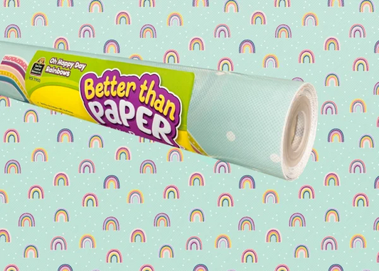 Better Than Paper Bulletin Board Roll - Oh Happy Day Rainbows